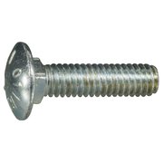 MIDWEST FASTENER 5/16"-18 x 1-1/4" Zinc Plated Grade 5 Steel Coarse Thread Carriage Bolts 100PK 07490